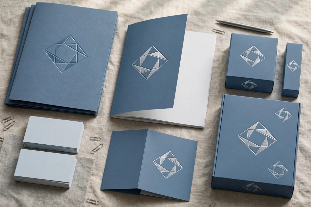 常州装备制造企业办公物料与画册实物应用规范效果
